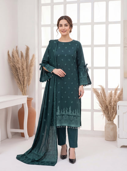 Saqaafah – 3 Piece Printed Lawn Suit