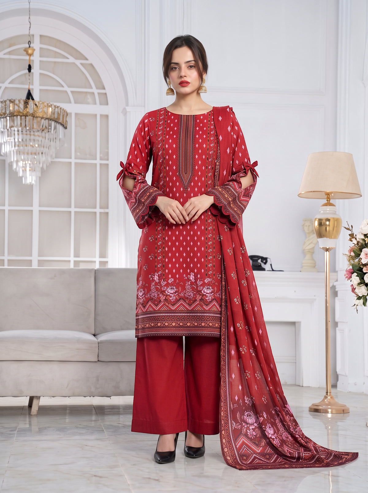 Roha Khaddar Printed Suit Vol 2 (Design 9)