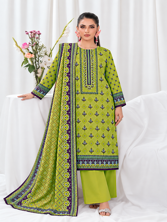 Khaddar Mehak 3-Piece Suit Vol 4 (Design 7)