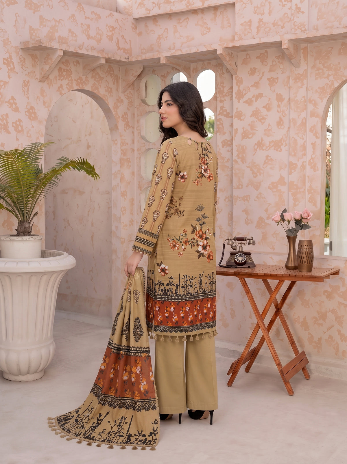 Roha Khaddar Printed Suit Vol 1 (Design 2)