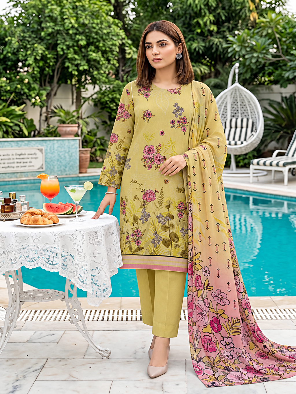 Marjan 3-Piece Printed Suit Vol 1 (Design) 7