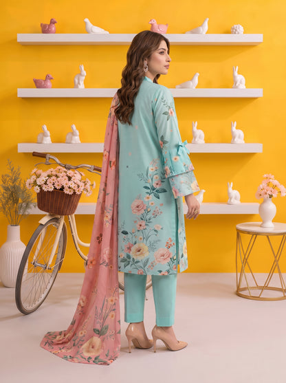 Gul-e-Saher – 3 Piece Printed Lawn Suit