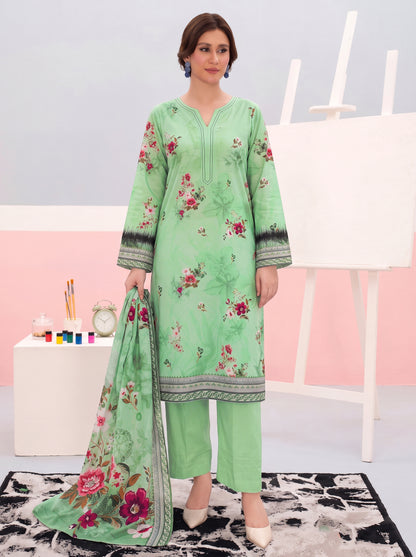 Areeqa Vol 1 Printed 3-Piece Suit (Design 1)