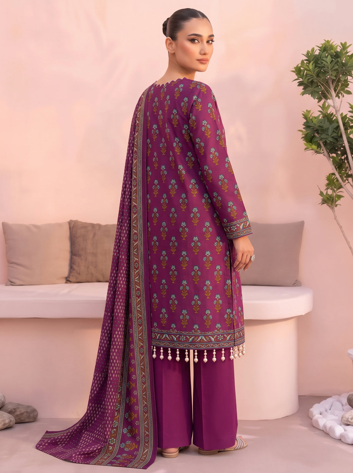 Khaddar Mehak 3-Piece Suit