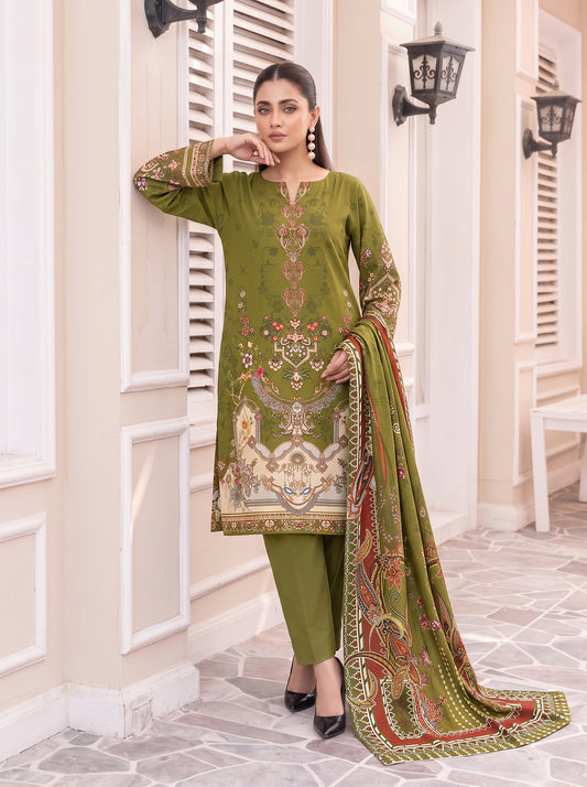 Roha Khaddar Printed Suit Vol 3 (Design 2)