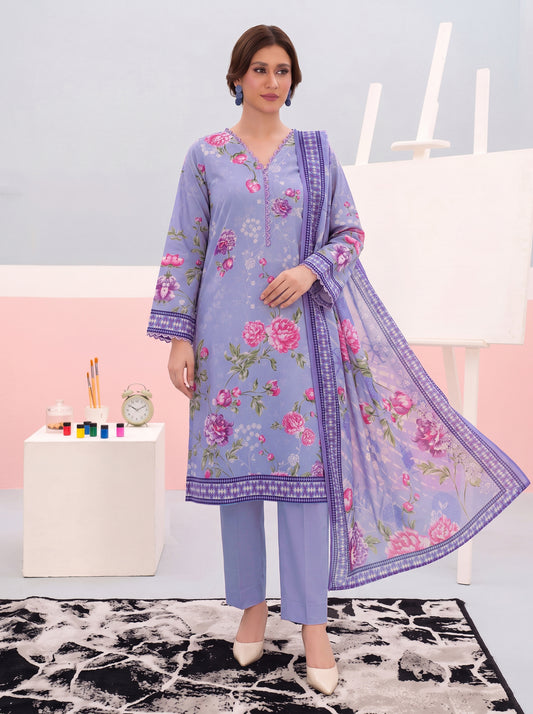 Areeqa Vol 1 Printed 3-Piece Suit (Design 2)