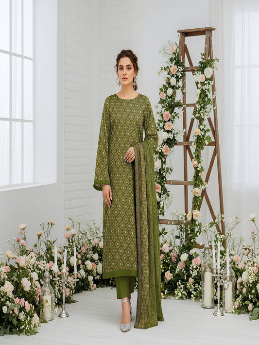 Unstitched Printed Lawn 3 Piece