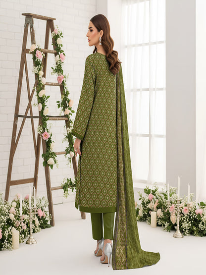 Unstitched Printed Lawn 3 Piece