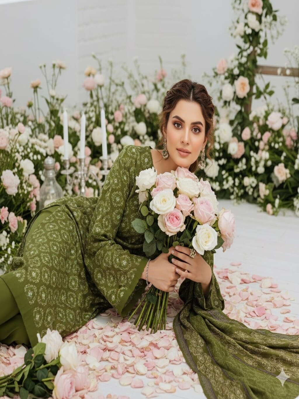 Unstitched Printed Lawn 3 Piece