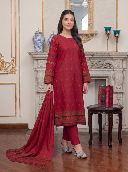 Saqaafah – 3 Piece Printed Lawn Suit