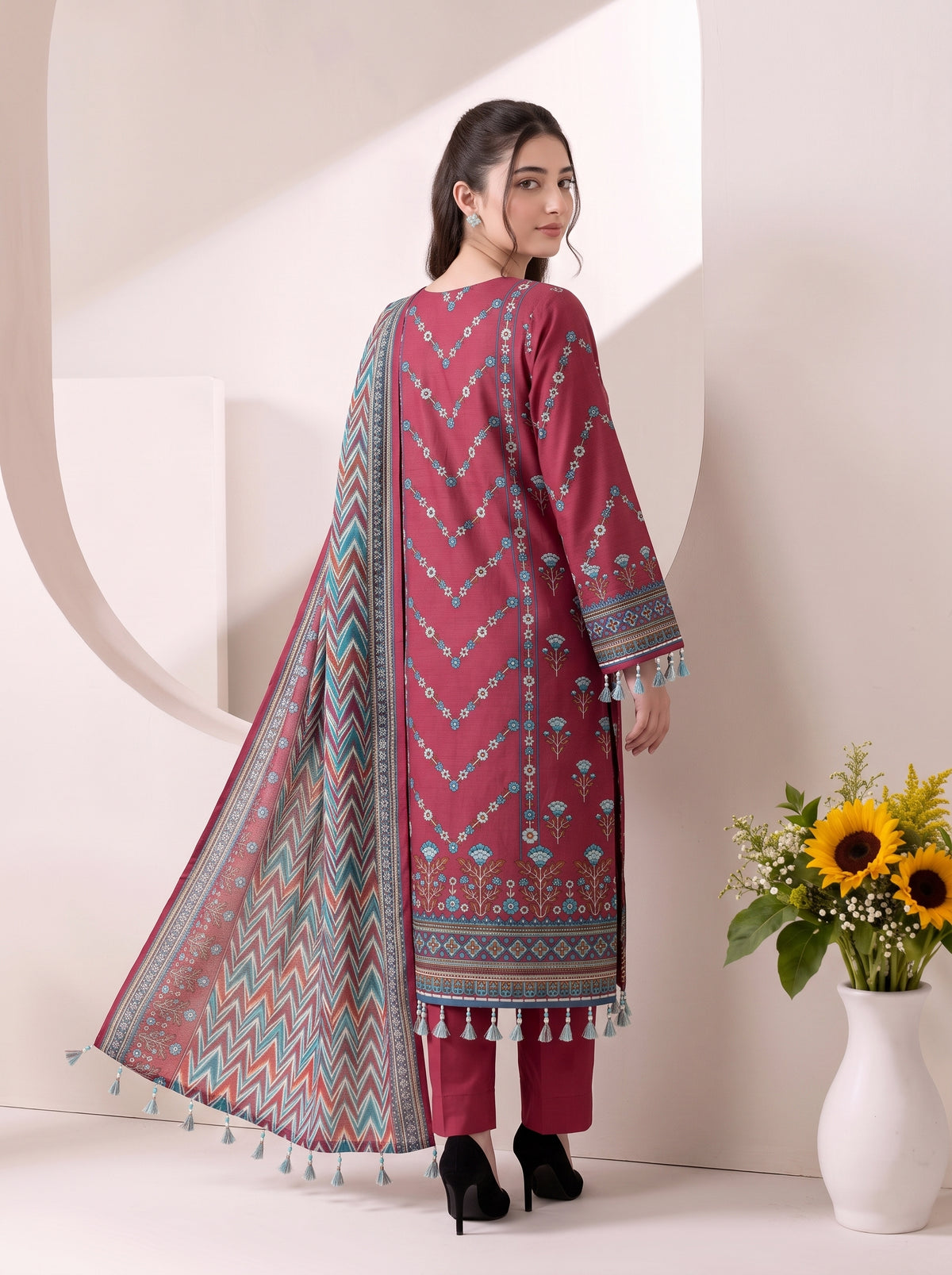 chanchal  Khaddar Printed Suit Vol 1 (Design 2)