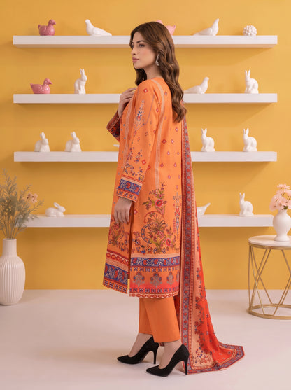 Gul-e-Saher – 3 Piece Printed Lawn Suit
