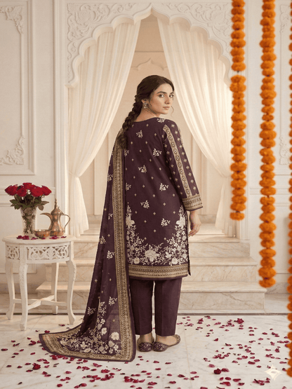 Unstitched Printed Lawn 3 Piece