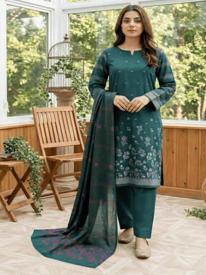Jacquard Brosha Lawn 2 Piece Suit Unstitched