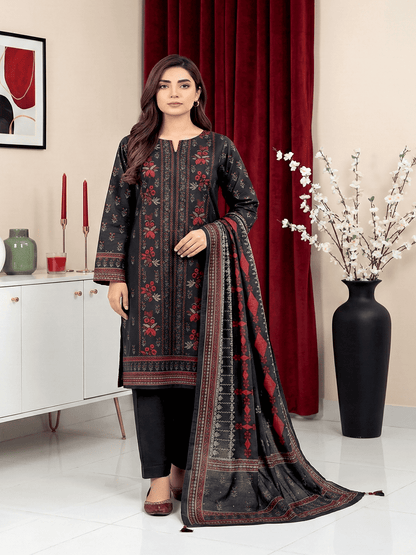 Unstitched Printed Lawn 3 Piece